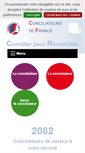 Mobile Screenshot of conciliateurs.fr